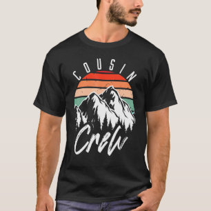T-shirt Cousin Crew Camping Famille Cousin Matching Boys G