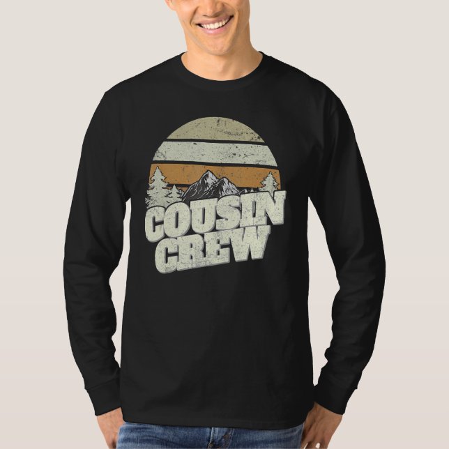 T-shirt Cousin Crew Camping Outdoor Sunset Summer Camp 1 (Devant)