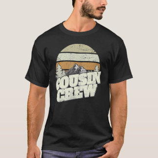 T-shirt Cousin Crew Camping Outdoor Sunset Summer Camp 1
