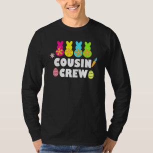 T-shirt Cousin Crew Cute Bunny Rabbit correspondant à la j
