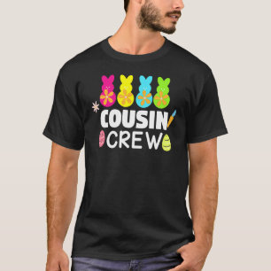 T-shirt Cousin Crew Cute Bunny Rabbit correspondant à la j