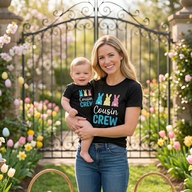 T-shirt Cousin Crew Easter Bunny Family Matching Shirt (Créateur téléchargé)