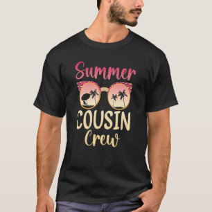 T-shirt Cousin Crew Famille Été Vacances Plage Croisière S