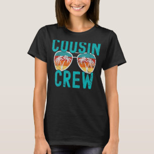 T-shirt Cousin Crew Famille Vacances Été Plage de vacances