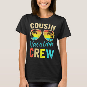 T-shirt Cousin Crew Famille Vacances Été Plage de vacances