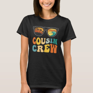 T-shirt Cousin Crew Family Vacation 2023 Plage Pour Garçon