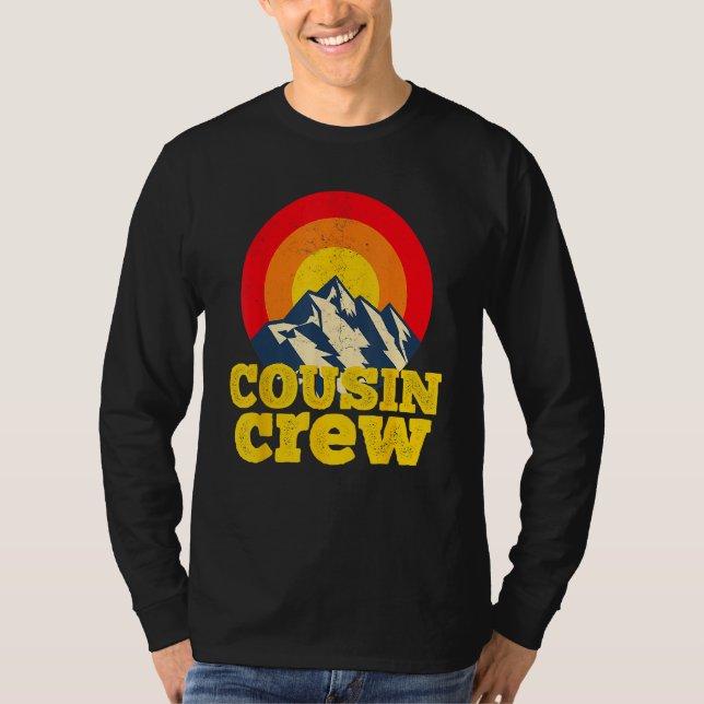 T-shirt Cousin Crew Kids Matching Tees Camping Group Cousi (Devant)