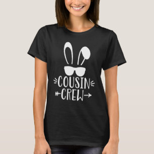 T-shirt Cousin Crew Rabbits Toddler Enfants mignonne Bunny