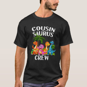 T-shirt Cousin Crew Saurus Dinosaur Joueurs de jumelage En