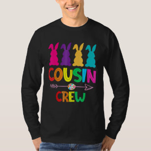 T-shirt Cousin Crew Squad Pâques Jour mignon Bunny Kids To