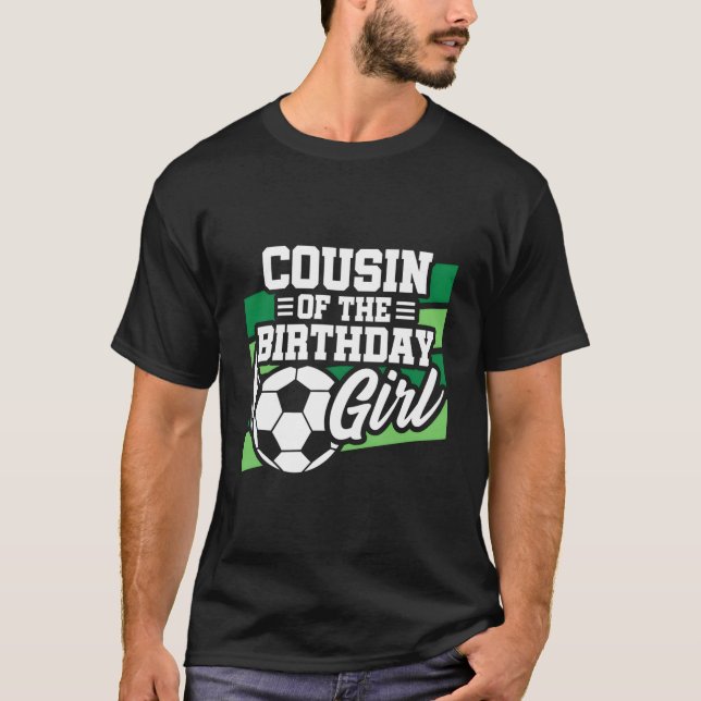 T-shirt Cousin de foot Soccer (Devant)