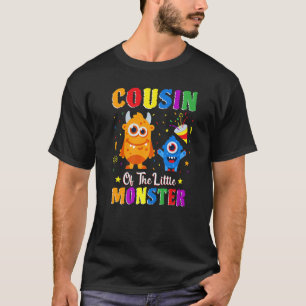 T-shirt Cousin De La Petite Famille Monstre Qui Correspond