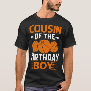T-shirt COUSIN Du Basket-Ball Pour Enfants