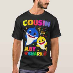 T-shirt Cousin Du Bébé Requin Anniversaire Cousin Requin _