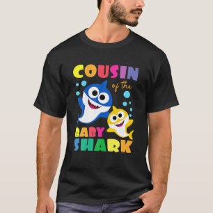 T-shirt Cousin Du Bébé Requin Anniversaire Cousin Requin