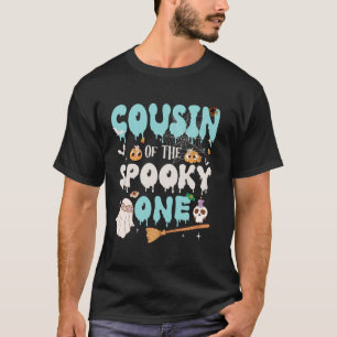 T-shirt Cousin du Spooky One garçon 1er anniversaire Hallo