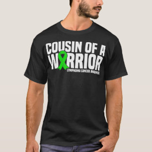 T-shirt Cousin d'un Warrior Lymphoma Cancer Awareness