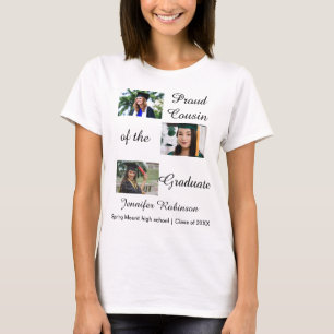 T-shirt Cousin fier du nom de photos personnalisées du dip