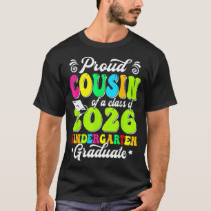 T-shirt Cousin fier d'un diplômé de la promotion 2026 seni