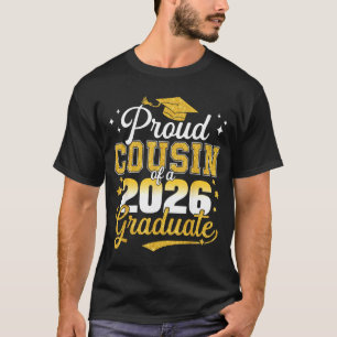 T-shirt Cousin Fier Minimal Promotion Diplômé de la promot
