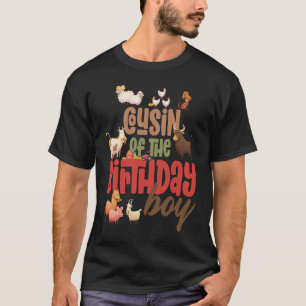 T-shirt Cousin Grange Animaux Ferme Campagne Anniversaire 