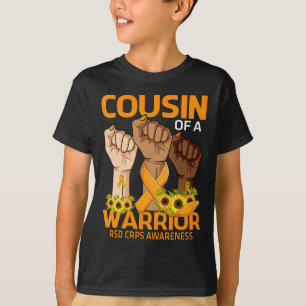 T-shirt Cousin Main D'un Guerrier Rsd Crps Sensibilisation