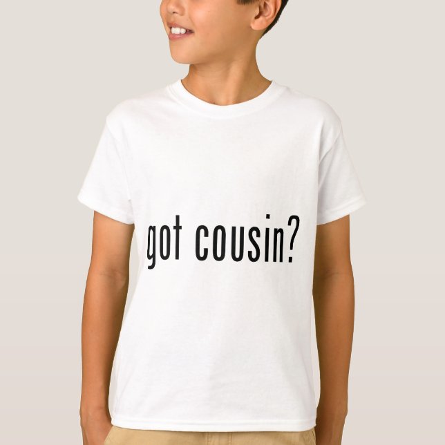 T-shirt cousin obtenu ? (Devant)