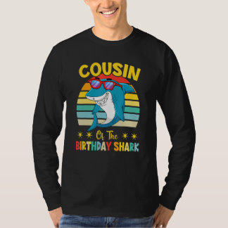 T-shirt Cousin Of The Shark Birthday Family Matching Birth