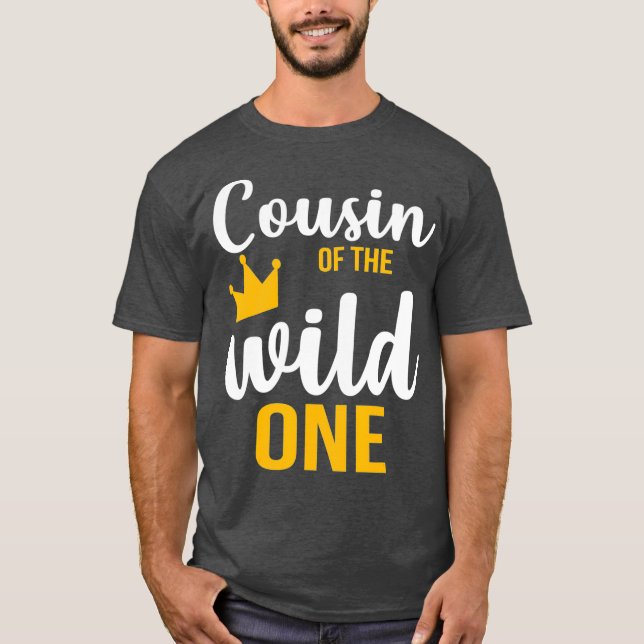 T-shirt Cousin Of The Wild Un 1Er Anniversaire Première Ch (Devant)