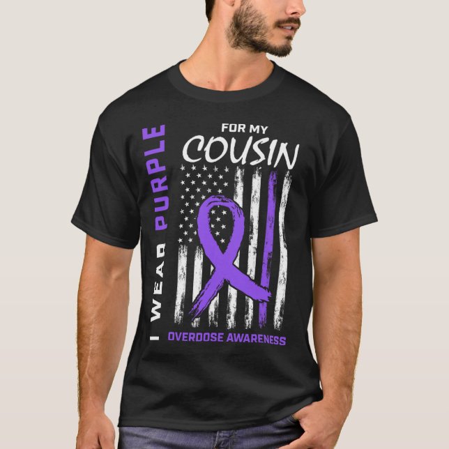 T-shirt Cousin Overdose Sensibilisation Articles Récupérat (Devant)