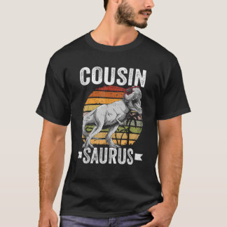 T-shirt Cousin Saurus Dinosaur Cousinsaurus Famille Matchi