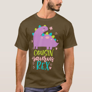 T-shirt Cousin Saurus Rex Dinosaur Enfants