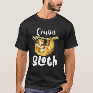 T-shirt Cousin Sloth Matching Famille mignonne Mère s Day