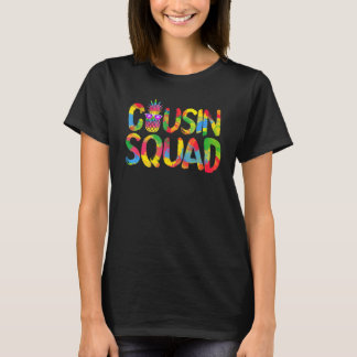 T-shirt Cousin Squad Crew Family Matching Pineapple Summer