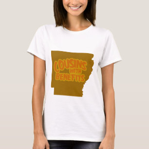 T-shirt Cousins avec des avantages