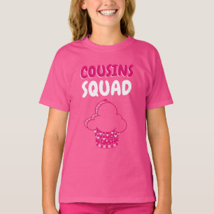 T-shirt Cousins Girls' Hanes TAGLESS®