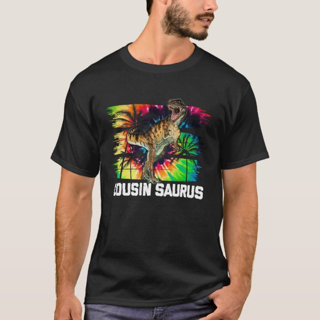 T-shirt Cousinsaurus Dinosaur Cousin Saurus Family Matchin (Devant)