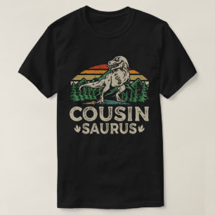 T-shirt Cousinsaurus Dinosaure T Rex Cousin Saurus Corresp