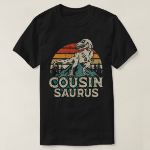 T-shirt Cousinsaurus Dinosaure T Rex Cousin Saurus Corresp