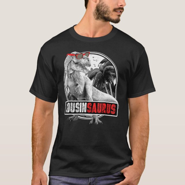 T-shirt Cousinsaurus Pour Garçons T-Rex Cousin Dinosaur (Devant)