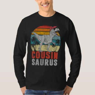 T-shirt Cousinsaurus T Rex Dinosaur Cousin Saurus Famille 