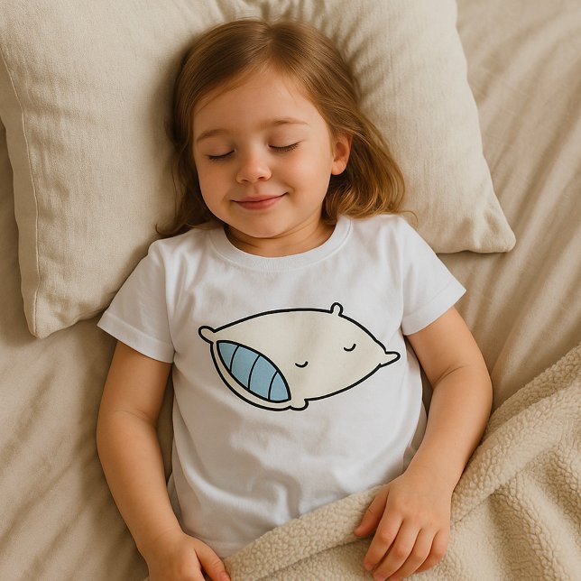 T-shirt Coussin de dessin animé avec géant (Créateur téléchargé)