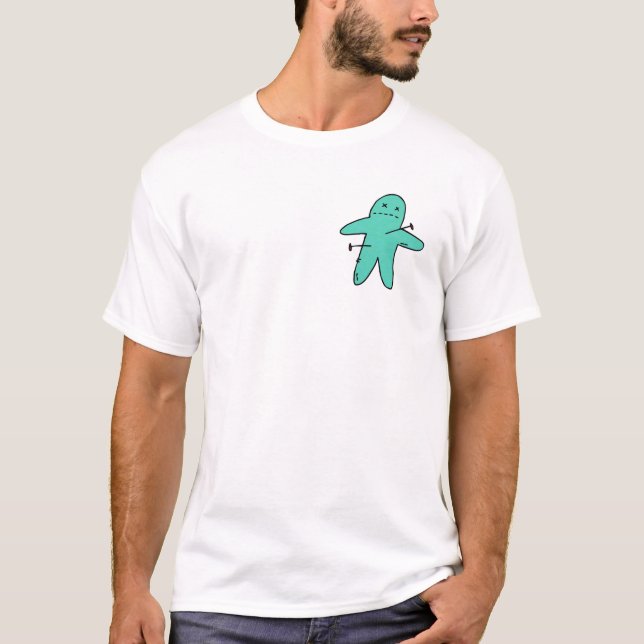T-shirt coussin de goupille (Devant)
