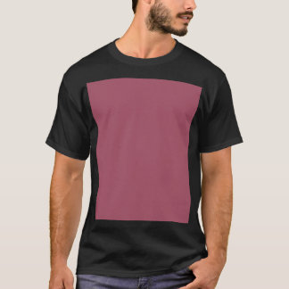 T-shirt Coussin de jet élégant rose poussiéreux