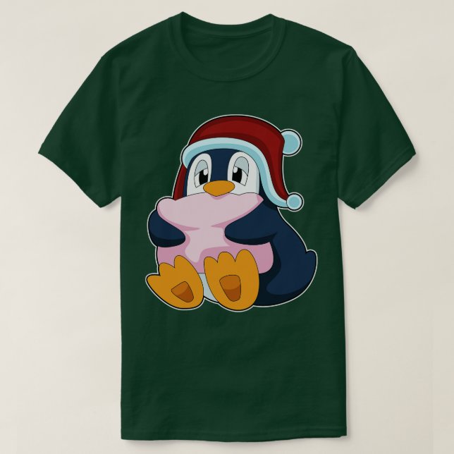 T-shirt Coussin dormant de pingouin (Design devant)