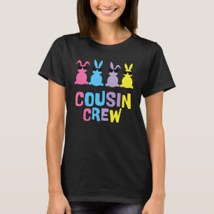 T-shirt Coussin Lapins Crew Pâques Correspondant Rabbin Co