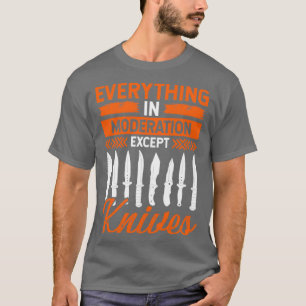 T-shirt Couteau Collector Couteau Couteau Couteau Maker Co