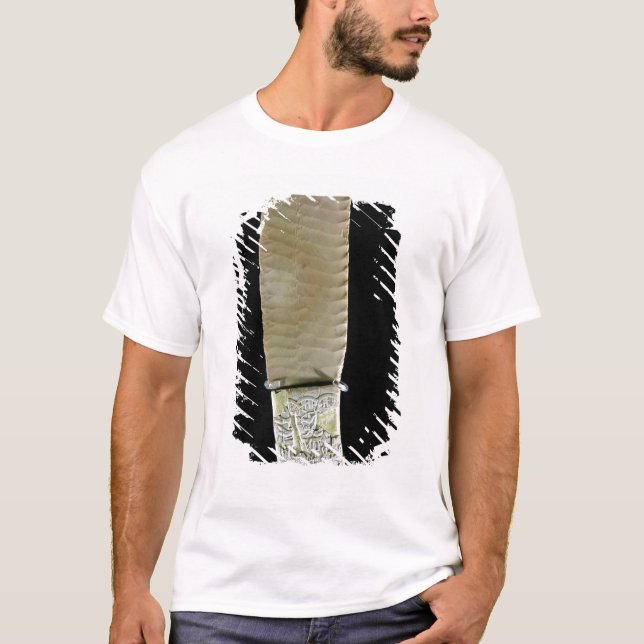 T-shirt Couteau découpé avec des scènes de bataille (Devant)