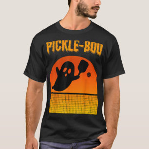 T-shirt Coûts d'Halloween Pickle-Boo Ghost Jouer Picklebal