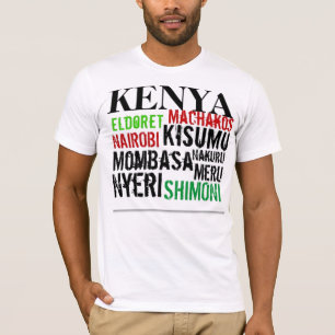 T-shirt Coutume d'Africankoko Kenya